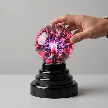 Plasma Ball Lamp with Electric Filaments