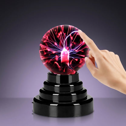 Plasma Ball Lamp with Electric Filaments