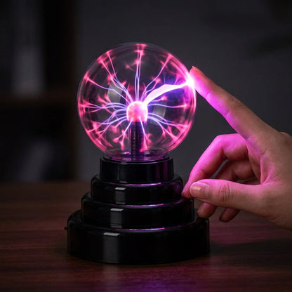 Plasma Ball Lamp with Electric Filaments